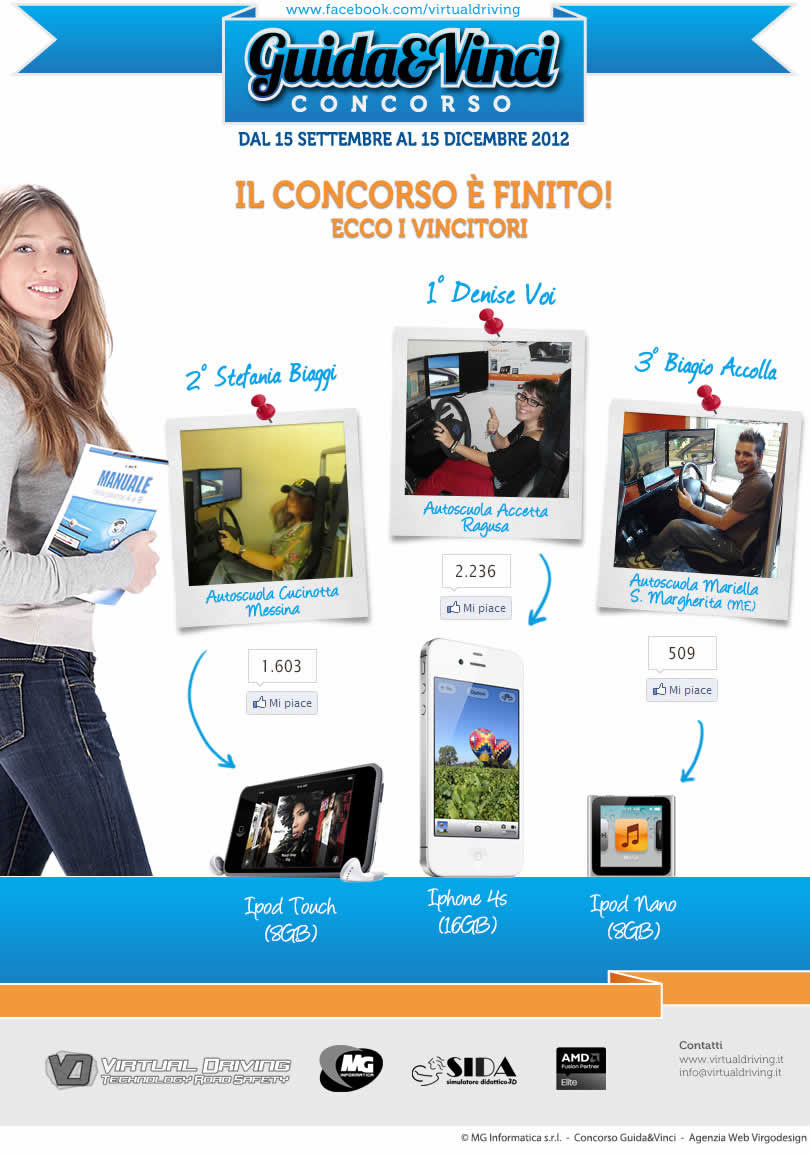 Vincitori concorso Virtual Driving